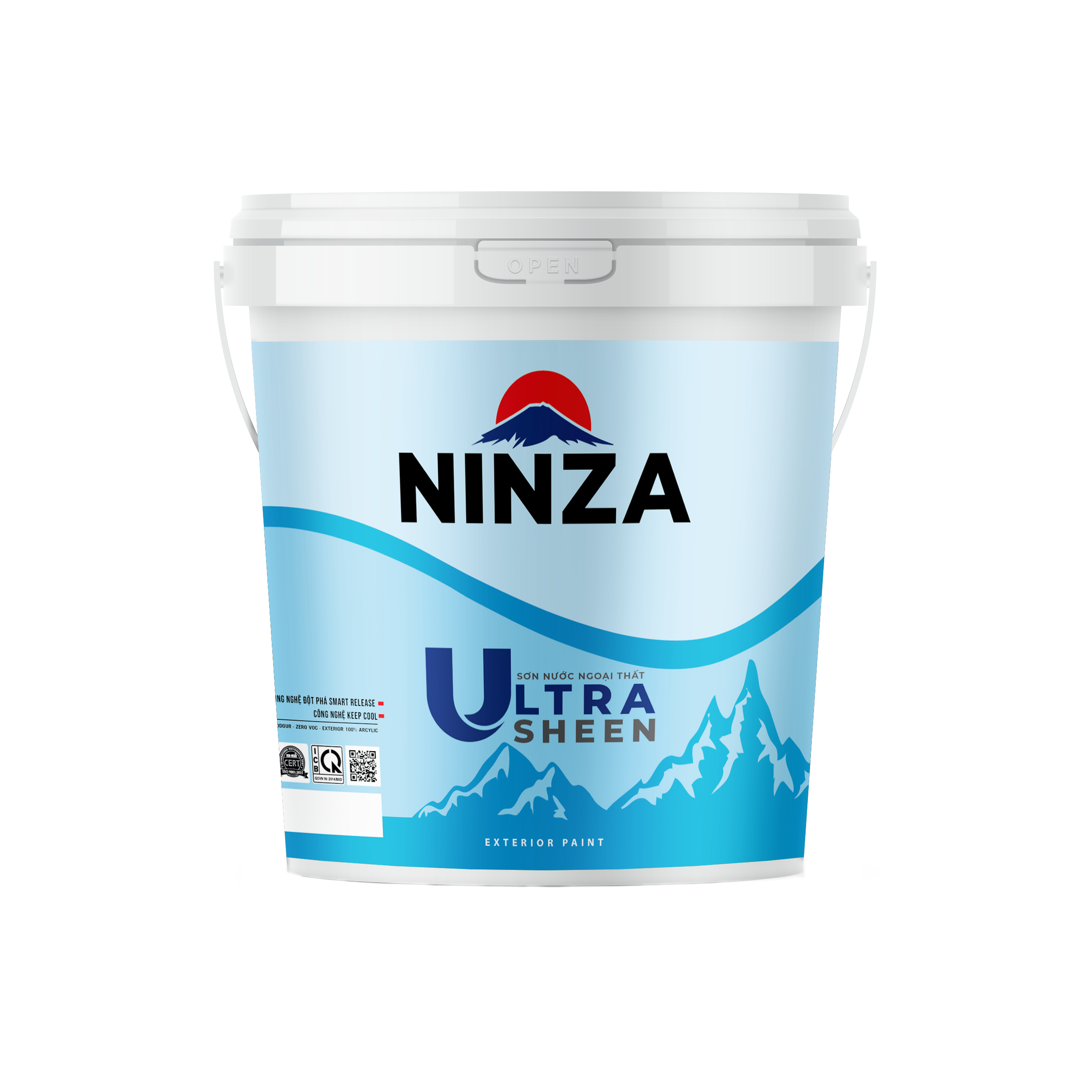 Sơn ngoại thất (Bóng Sáng, bền màu, Bảo vệ 6 năm) ULTRA - SHEEN